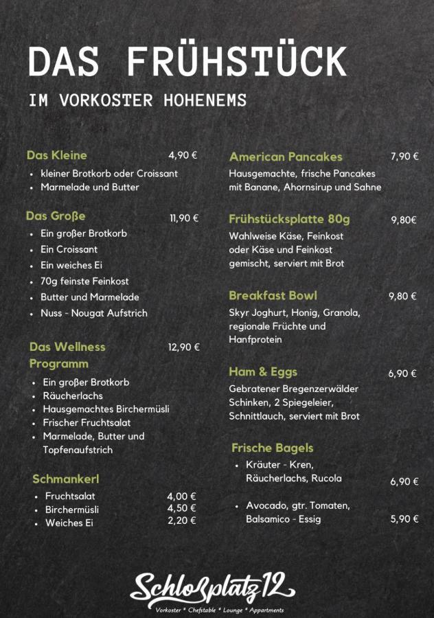Zimmer & Appartements Am Schlossplatz Hohenems Dış mekan fotoğraf